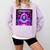 Retro Nostalgia Vaporwave- Error 404 Comfort Colors Sweatshirt Crimson