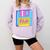 Retro TechnologyOld School Floppy Nostalgia 90s Generation Comfort Colors Sweatshirt Crimson