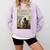 Robinson Crusoe Book Cover 1920 Comfort Colors Sweatshirt Crimson
