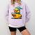 Rubber Duck Reading Book Rubber Duckie Reader Coffee Lover Comfort Colors Sweatshirt Crimson