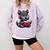 Scottish Terrier Reading a Book Dog Comfort Colors Sweatshirt Crimson