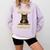 i Have Selective Hearing Cat Coffee Books Retro Comfort Colors Sweatshirt Crimson