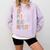 Sip Coffee Pet Cats Read Books Repeat Book Cat Lover Comfort Colors Sweatshirt Crimson