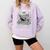 Skeleton Reading Book Anxious Stressed True Crime Obsessed Comfort Colors Sweatshirt Crimson