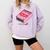 Slow Burn Book Club Comfort Colors Sweatshirt Crimson