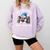 Snow Many Books Snow Little Time Snowman Reading Book Comfort Colors Sweatshirt Crimson