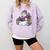 Snowman Reading Book Lovers Christmas Bookworm Librarian Comfort Colors Sweatshirt Crimson