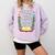 Sorry I Can't I Have Book Club Comfort Colors Sweatshirt Crimson