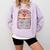 Sorry This Is a Date With My Book Valentine Comfort Colors Sweatshirt Crimson
