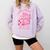Spicy Book Lover For Women Who Love To Read Romance Fantasy Comfort Colors Sweatshirt Crimson