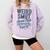 Spicy Romance Book Reader Fan Weird Smut Social Club Premium Tri-Blend Comfort Colors Sweatshirt Crimson