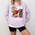 Stay Curious Monkey Reading Book Lover Bookworm Comfort Colors Sweatshirt Crimson