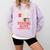Staying Alive One Book At A Time Skeleton Reading Librarian Comfort Colors Sweatshirt Crimson