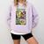 Teenage Mutant Ninja Turtles Retro Neon Comic Book Panels Comfort Colors Sweatshirt Crimson