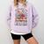 That’s What I Do I Read Books And I Know Things Floral Book Comfort Colors Sweatshirt Crimson