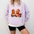 ’Tis The Season To Be Reading Book Lover Comfort Colors Sweatshirt Crimson