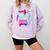 Totally 80's Colorful Retro 1980s Style Nostalgia Vibe Comfort Colors Sweatshirt Crimson