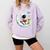 UFO Alien Astronaut Reading Book In Space Comfort Colors Sweatshirt Crimson UFO Alien Astronaut Reading Book In Space Comfort Colors Sweatshirt Crimson