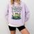 Unearth a Story Frog Reading a Book Summer 2026 Comfort Colors Sweatshirt Crimson