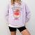 Valentines Book Lover Forget The Flowers And Buy Me Books Comfort Colors Sweatshirt Crimson