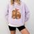 Valentine's Swooning Over Stories Cupid And Book Lover Tee Comfort Colors Sweatshirt Crimson