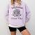 Wallflower Social Club Wildflower Social Club Book Lover Comfort Colors Sweatshirt Crimson