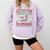 All I Want For Christmas Is A Dragon & Books Ugly Sweater Comfort Colors Sweatshirt Crimson
