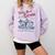 Western Book Love Cowboy Reader Bookish Bookworm Cowgirl Comfort Colors Sweatshirt Crimson