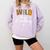 Wild About Reading Book Lover Bookworm Library Day Comfort Colors Sweatshirt Crimson