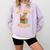 Wild About Reading Cute Leopard Teacher Kids Book Lover Comfort Colors Sweatshirt Crimson