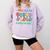 I Will Read Books Everywhere Across America Child Readers Comfort Colors Sweatshirt Crimson