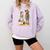 Wizard Of Oz Book Quote Scarecrow Dorothy Retro Drawing Comfort Colors Sweatshirt Crimson