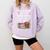 Woman Cannot Survive On Books Alone She Also Needs Yarn Comfort Colors Sweatshirt Crimson