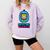 Women's Adulting Is A Myth Retro Pixel Pet Nostalgia Millennials Comfort Colors Sweatshirt Crimson