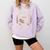 Women's Chai Tea And Books Chai Latte Lover Comfort Colors Sweatshirt Crimson