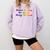 Women's Read Books Be Kind Stay Weird Book Lover Rainbow Comfort Colors Sweatshirt Crimson