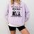 Women's When I Think About Books I Touch My Shelf Book Lover Bookish Comfort Colors Sweatshirt Crimson