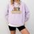 I Work To Support My Reading Addiction Books Lover Comfort Colors Sweatshirt Crimson