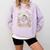In A World Full Of Bookworms Be A Book Raven Reader Reading Comfort Colors Sweatshirt Crimson