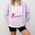 2018 Kiss My Class Goodbye Graduation Comfort Colors Sweatshirt Orchid