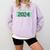2024 Senior Class Graduation Shirt Graduate Comfort Colors Sweatshirt Orchid