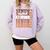 2026 Football Senior Brother Graduation Matching Family Comfort Colors Sweatshirt Orchid
