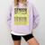 2026 Tennis Senior Brother Graduation Matching Family Comfort Colors Sweatshirt Orchid