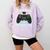 4th Grade Level Complete Gamer 4 Grade Graduation Comfort Colors Sweatshirt Orchid