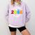 8th Grade 2026 Graduate School Senior Year Graduation Day Comfort Colors Sweatshirt Orchid