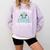 8th Grade Level Complete Graduation 2025 Class Eighth Grade Comfort Colors Sweatshirt Orchid