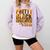 African American Girl Graduation Shirt Senior 2019 Comfort Colors Sweatshirt Orchid