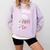 AKA Doctor Medical Worker Appreciation Graduation Comfort Colors Sweatshirt Orchid