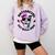 Antisocial Pit Bull Mom Pittie Introvert Dog Lover Pit Bull Raglan Baseball Tee Comfort Colors Sweatshirt Orchid