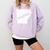 Arkansas Nursing Nurse Graduation Comfort Colors Sweatshirt Orchid